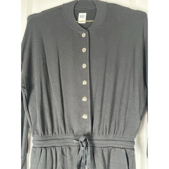 NSF Dixie Baseball Women's Jumpsuit in Black SZ Small - Picture 5 of 10